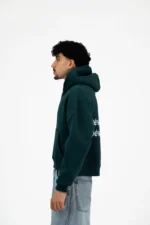 TEAL PRINTED HOODIE - Image 2