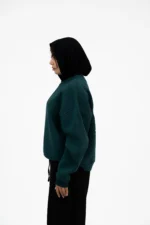 TEAL PRINTED CREWNECK - Image 2