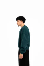 TEAL BASIC CREWNECK - Image 2